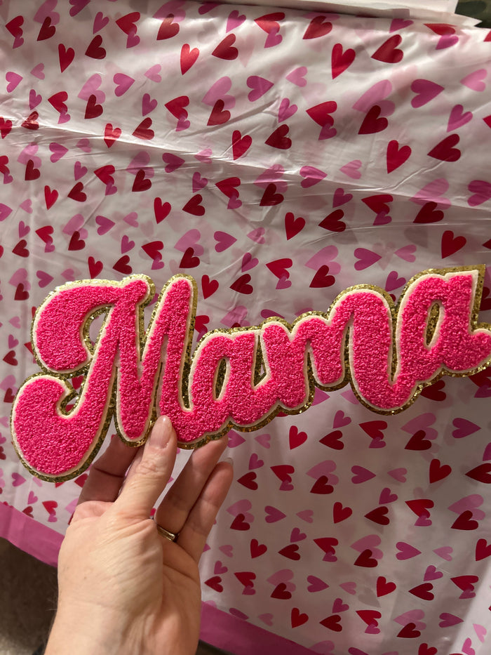 Mama Chenille Patch