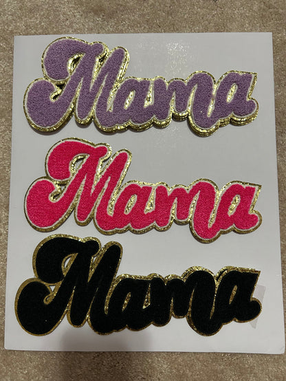 Mama Chenille Patch
