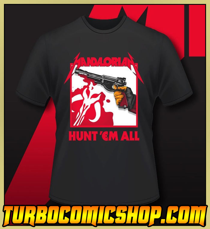 MANDALORIAN - HUNT - HEAVY METAL TURBO TEE!