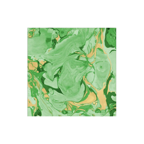 Marbled Green Cocktail Napkins - Becket Hitch