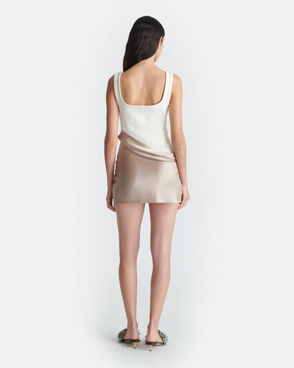 Marijn - Mini dress - Dune/Creme