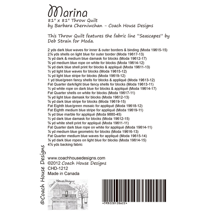 Marina Quilt Pattern