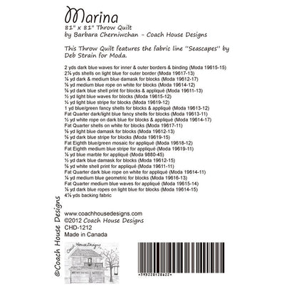 Marina Quilt Pattern