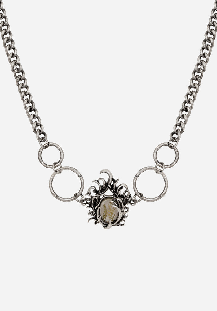 Marte Trapped Flower Choker