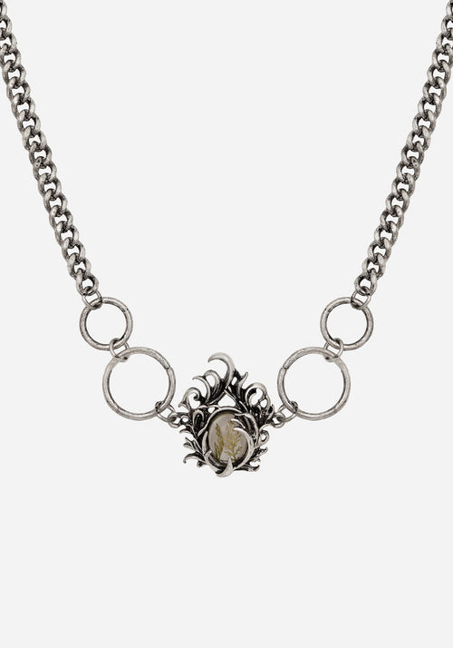 Marte Trapped Flower Choker