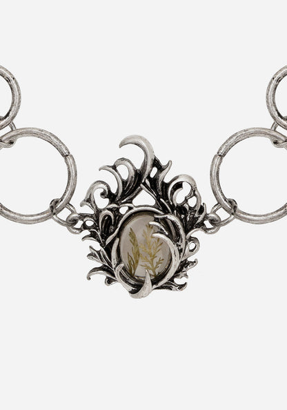 Marte Trapped Flower Choker