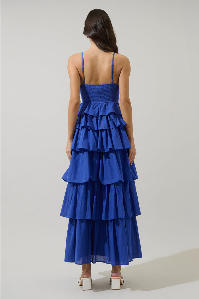 Marvey Ruffle Tiered Maxi Dress