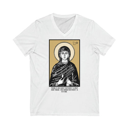 Mary Magdalene Unisex V-Neck