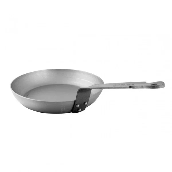 Mauviel M'steel Carbon Steel Heavy Round Frying Pan Steel Handle, 8-in - Kitchen Universe