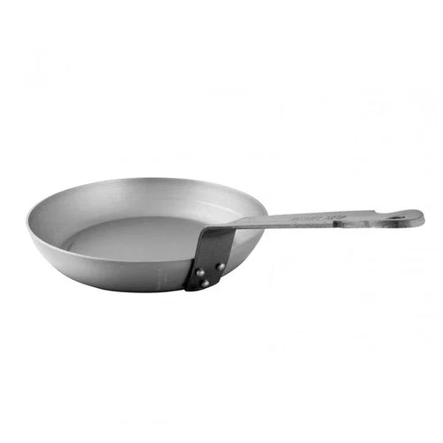 Mauviel M'steel Carbon Steel Heavy Round Frying Pan Steel Handle, 8-in - Kitchen Universe