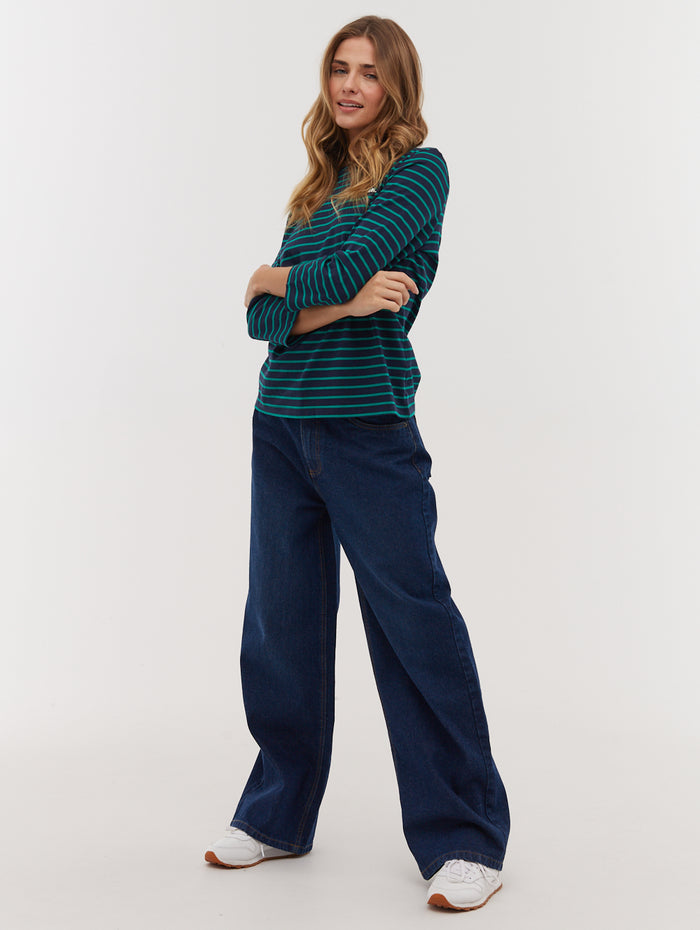 Maxina Blue BL124 Bottoms Denim Shot 2
