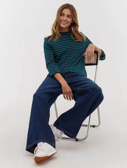 Maxina Blue BL124 Bottoms Denim Shot 4