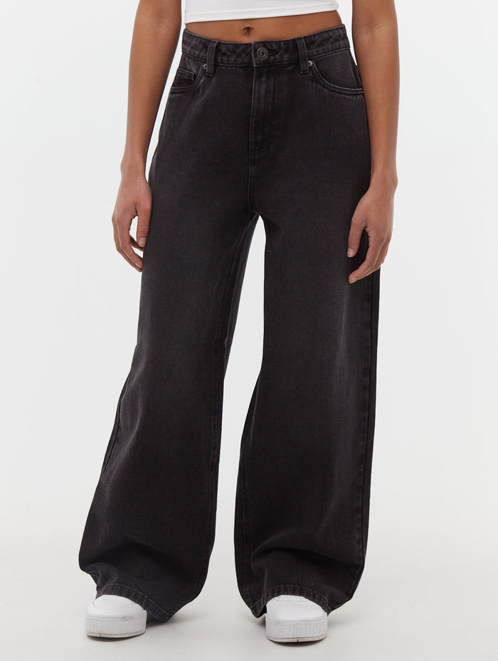 Maxina Black Bottoms Denim Shot 1