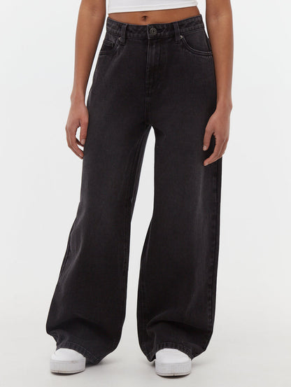 Maxina Black Bottoms Denim Shot 1