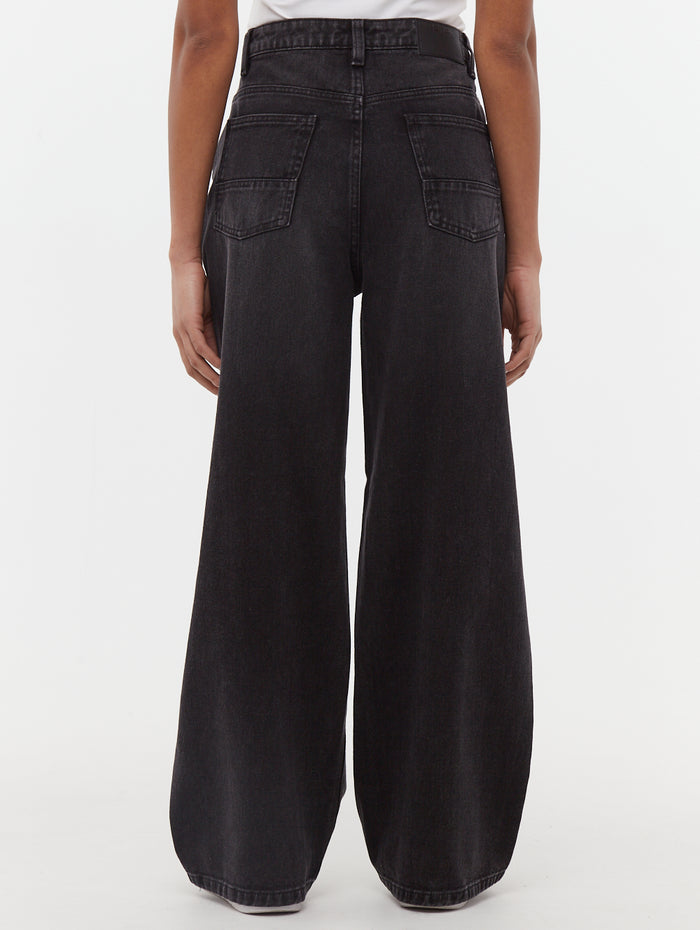 Maxina Black Bottoms Denim Shot 5