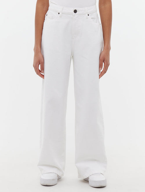 Maxina White Bottoms Denim Shot 1