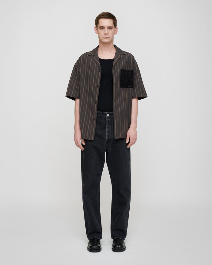 Maxton - Shirt - Washed Black/Black