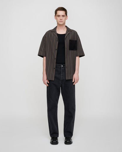 Maxton - Shirt - Washed Black/Black