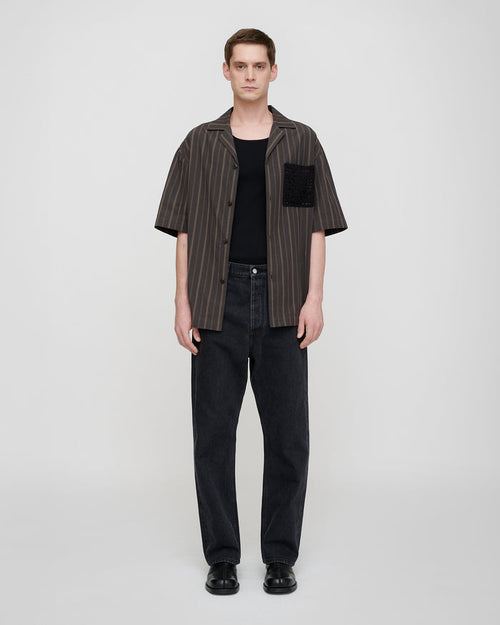 Maxton - Shirt - Washed Black/Black