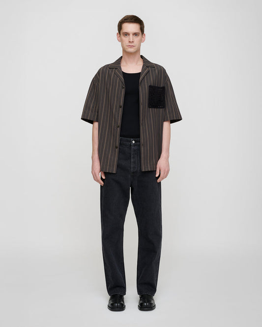 Maxton - Shirt - Washed Black/Black