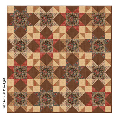 Medallions Quilt Pattern