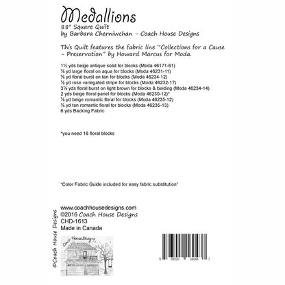 Medallions Quilt Pattern