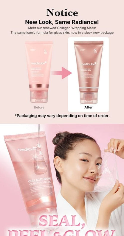 Medicube Collagen Night Wrapping Mask 75Ml