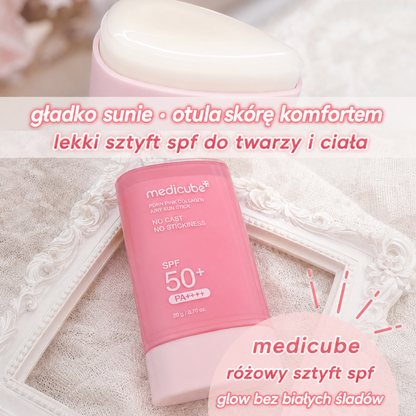 Medicube PDRN Pink Collagen Airy Sun Stick 20g
