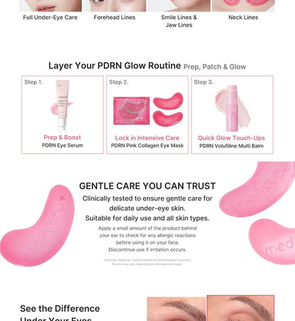 Medicube Pdrn Pink Collagen Jelly Eye Mask