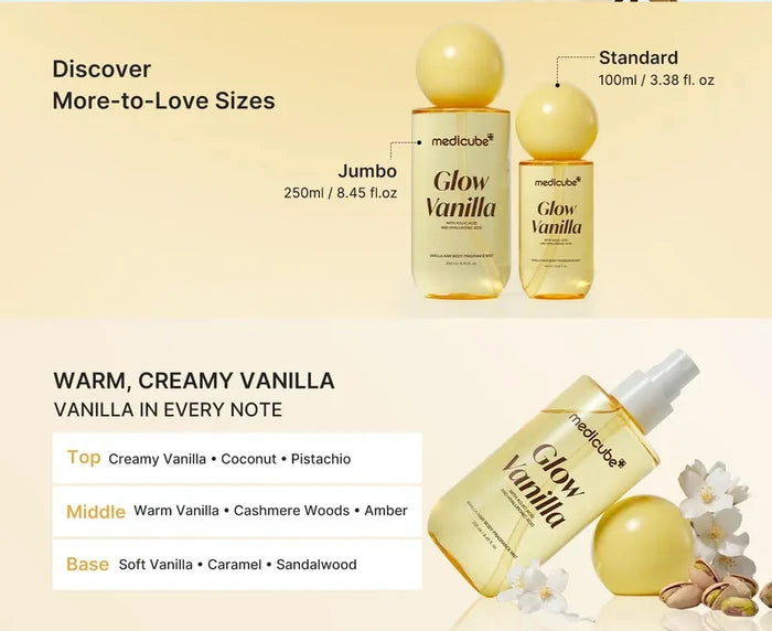 Medicube Vanilla Hair & Body Fragrance Mist 100Ml