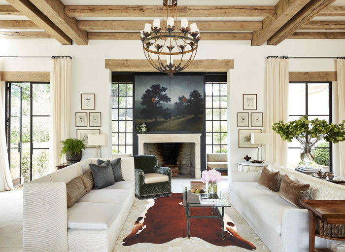 Medium Brindle Cowhide Rug #B4059