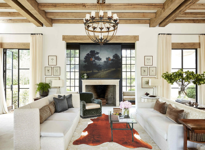Medium Brindle Cowhide Rug #B3804