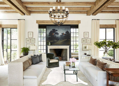 Medium Grey Cowhide Rug #B4157