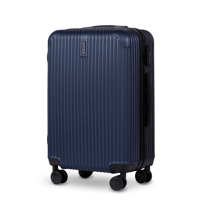 MEDIUM SUITCASE WINGS EGRET 24" DARK BLUE