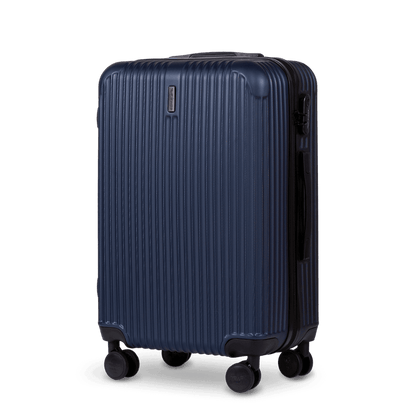 MEDIUM SUITCASE WINGS EGRET 24" DARK BLUE