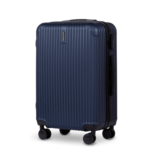 MEDIUM SUITCASE WINGS EGRET 24" DARK BLUE