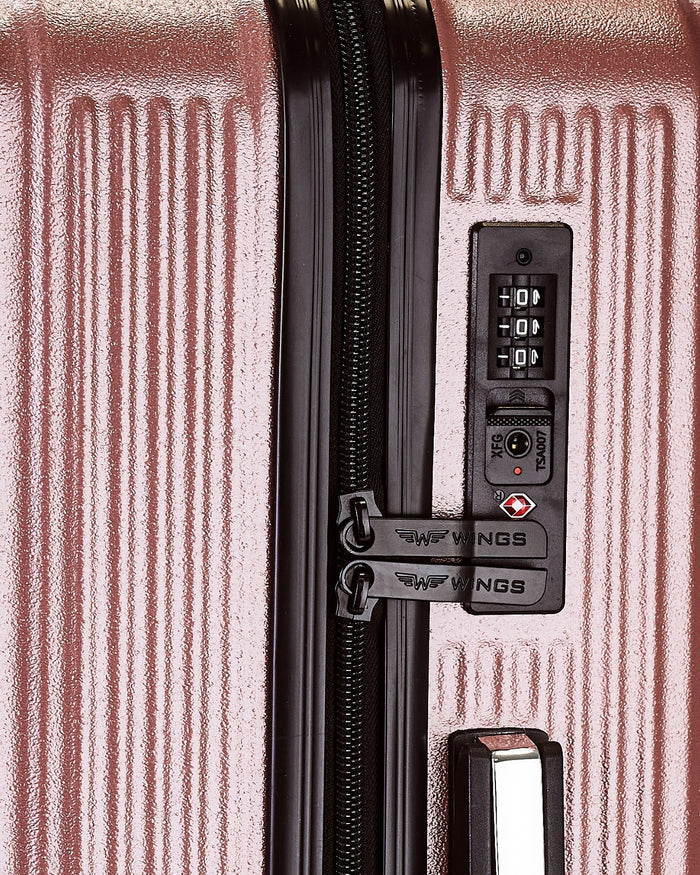 Medium suitcase Wings PC African Eagle 2.0 24" PINK
