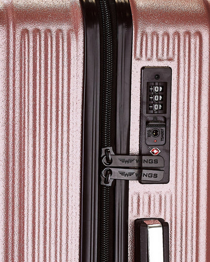 Medium suitcase Wings PC African Eagle 2.0 24" PINK