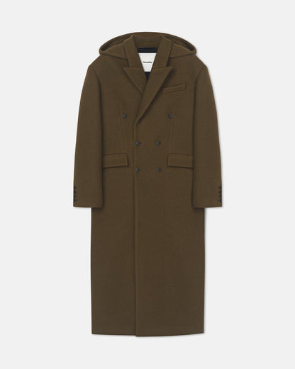 Melva - Coat - Wood