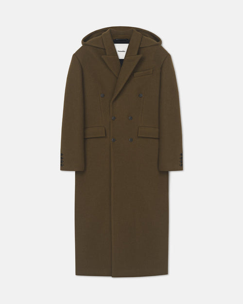 Melva - Coat - Wood