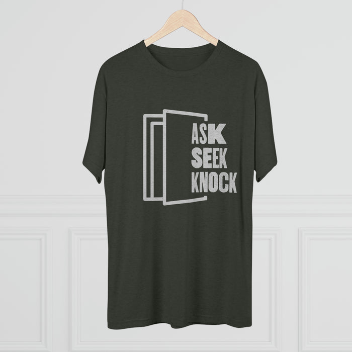 Men's Ask. Seek. Knock. Premium T-shirt