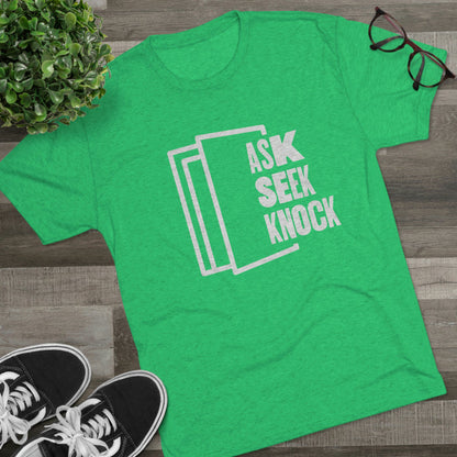 Men's Ask. Seek. Knock. Premium T-shirt