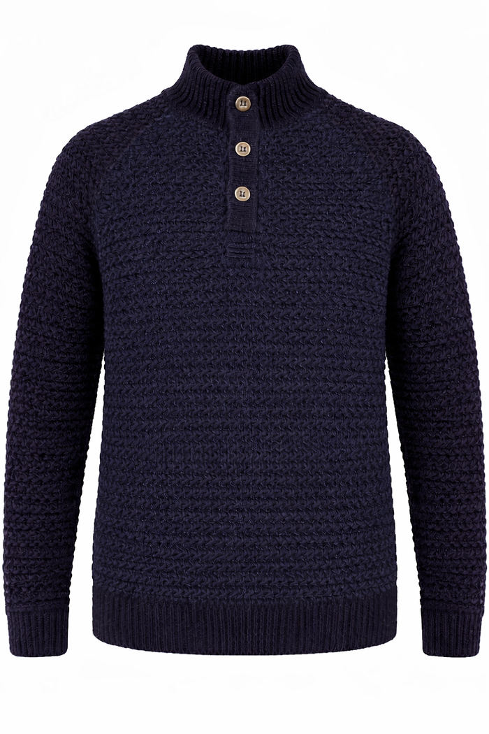 Men's Colourblock Knitted Jumper