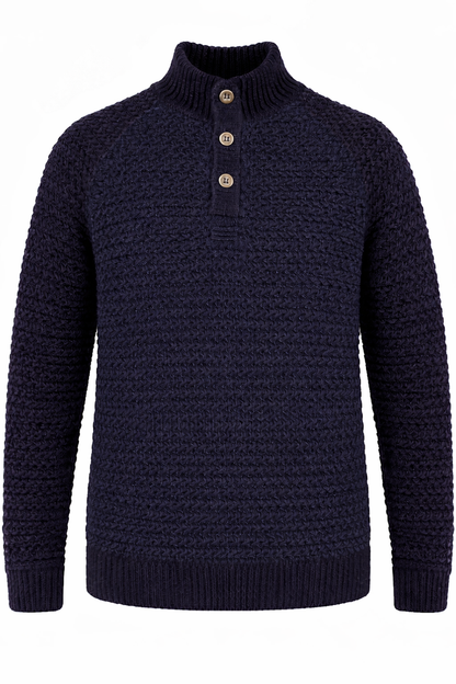 Men's Colourblock Knitted Jumper