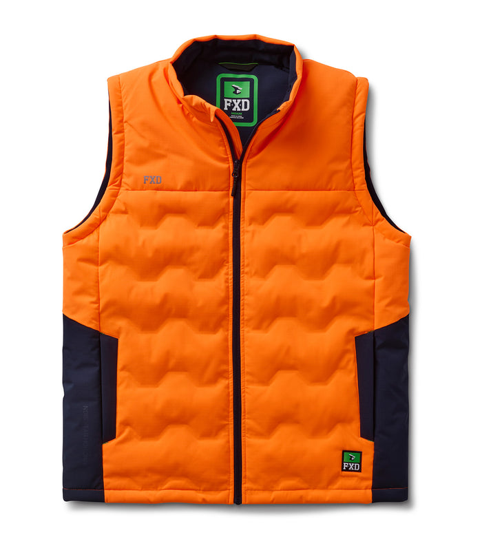 Men's Insulated Hi Vis Puffer Vest WO-6