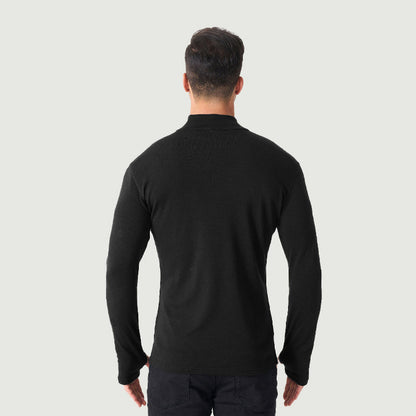 Men's Merino 250g Long Sleeve Half Zip Thermal Top