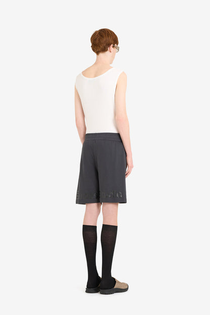 ETUDES STUDIO MESH SHORT CARBON 4