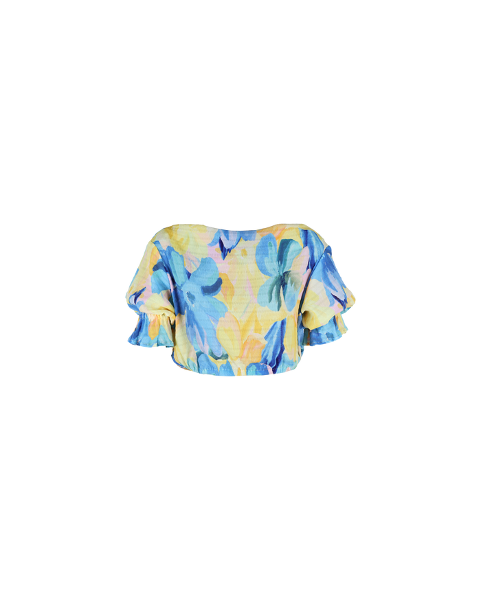 MIAMI CRINKLE TOP BUTTERCUP
