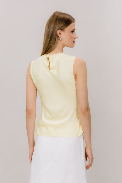 Urban Pioneers Female Micola Top TOP PASTEL YELLOW