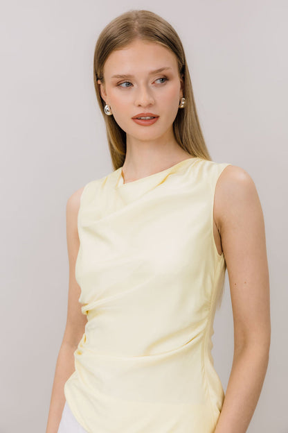 Urban Pioneers Female Micola Top TOP PASTEL YELLOW
